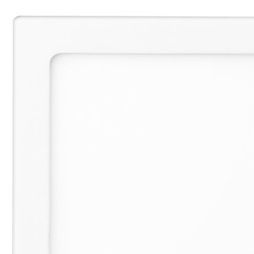 Nova Luce Panel - Einbaustrahler - 23 x 23 x 3 cm - 18W LED inkl. - weiß - Lichtfarbe kaltweiß