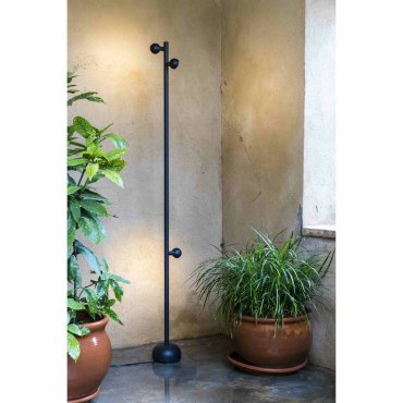 Faro Brot - Gartenleuchte - Ø 16 x 180 cm - 10W LED inkl. - IP65 - schwarz