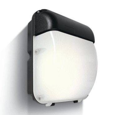 ONE Light Industrial LED Lights - Decken-/Wandleuchte für den Außenbereich - 26 x 11,5 x 30 cm - 50W LED inkl - IP65 - schwarz