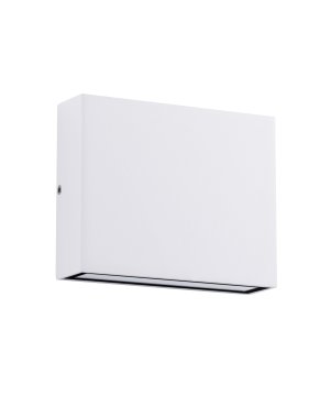 Nova Luce Tick - Außenwandleuchte - 11,5 x 9 x 3 cm - 7W LED inkl. - IP54 - Sand Weiß