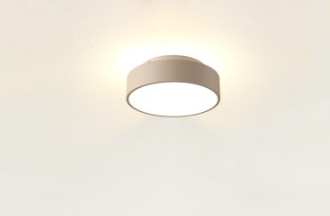 Artdelight Chicago - Deckenleuchte - Ø 25 x 9 cm - 19,5W dimmbare LED inkl - champagner