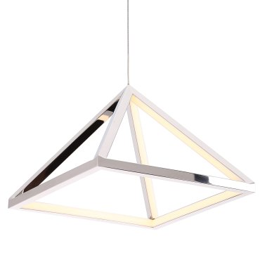Maxlight Peak - Pendelleuchte - Ø 30 x 180 cm - 20W LED inkl - Chrom