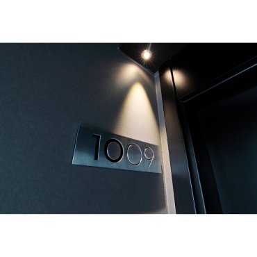 Faro Curtis Asimetric - runder Bodenspot für den Außenbereich - Ø 55 mm, Ø 80 mm versenkt - inkl. 2W LED - IP67 - Edelstahl mattiert