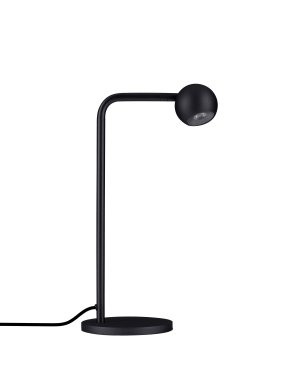Nova Luce Sfera - Tischleuchte - 14 x 35,5 x 22,5 cm - 6W LED inkl. - Sand schwarz