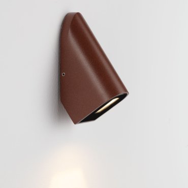 Nova Luce Soren - Außenwandleuchte - 4 x 9,7 x 5,8 cm - 3W LED inkl. - IP65 - corten
