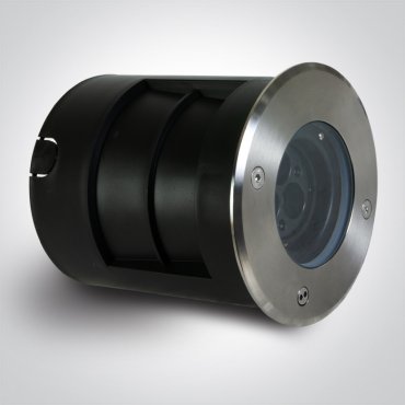 ONE Light Inground Tiltable Range - Bodenspot für den Außenbereich - Ø 150 mm, Ø 140 mm Einbaumaß - 3 x 1,5W LED inkl. - IP67 - Edelstahl