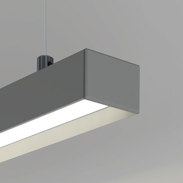 KLUS Giza-ll-zmg - LED-Profil - 3,12 x 2,16 cm - silber eloxiert