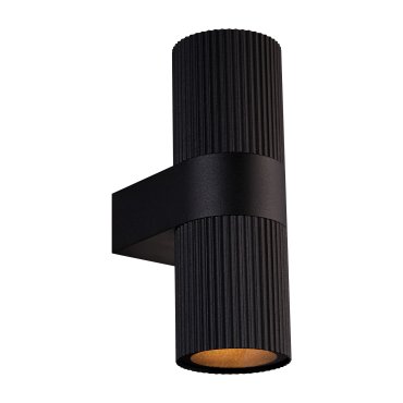 Nordlux Kyklop Ripple - wandleuchte -  8,6 x 25,4 cm - schwarz