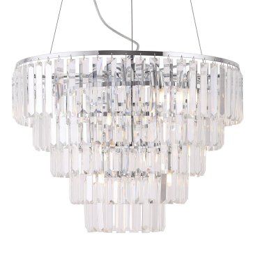 Maxlight Monaco - Pendelleuchte - Ø 60 x 150 cm - Chrom