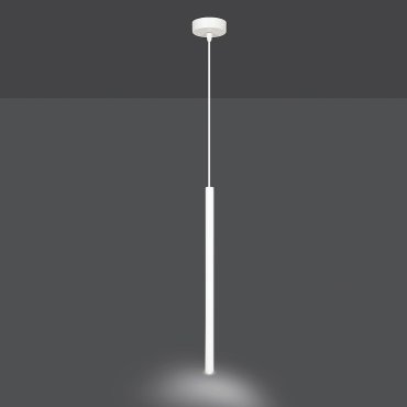 Emibig Selter - Pendelleuchte - 8 x 8 x 120 cm - weiß