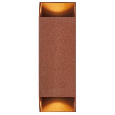 Nordlux Nico - Außenwandleuchte - 8 x 8 x 23,5 cm - IP54 - Rost