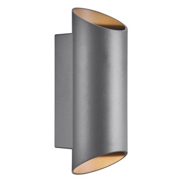 Nordlux Nico - Außenwandleuchte - 9,5 x 7,7 x 23,5 cm - IP54 - grau