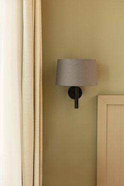 Faro Windsor – wandleuchte – Ø 29 x 39,2 x 26,5 cm – mattschwarz und grau