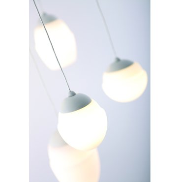 Maxlight Multi - Hängeleuchte - Ø 40 x 100 cm - 16W LED inkl. - weiß