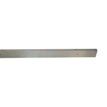 Artdelight Balk - Deckenplatte für 2 Pendelleuchten - 120 x 9,5 x 3 cm - Stahl