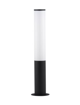 Nova Luce Tube - Gartenpfosten - Ø 13 x 60 cm - 14W LED inkl. - IP54 - Sand schwarz