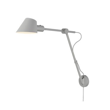 Design for the People Stay - Wandleuchte mit Schalter - 72,3 x 54,5 cm - grau
