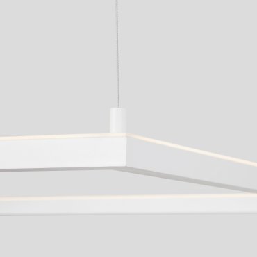 Nova Luce Eterna - Hängeleuchte - 75 x 75 x 120 cm - 40W dimmbare LED inkl. - sandweiß