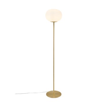 Nordlux Alton - Stehleuchte - 150 cm - Messing und Opalweiß