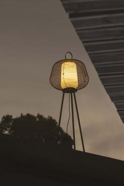 Faro Nara – stehlampe – 56 x 120 x 46 cm – IP65 – rostbraun