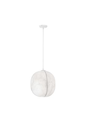 Nova Luce Pierida - Hängelampe - Ø 42 x 210 cm - Sand weiß