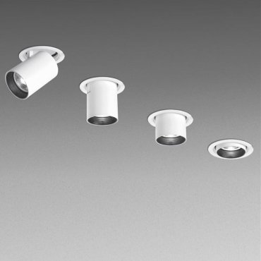 Nova Luce Juno - Einbauspot - Ø 140 mm, Einbaudurchmesser Ø 125 mm - 30W LED inklusive - weiß