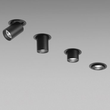 Nova Luce Juno - Einbauspot - Ø 96 mm, Einbaumaß Ø 85 mm - 15W LED inklusive - schwarz