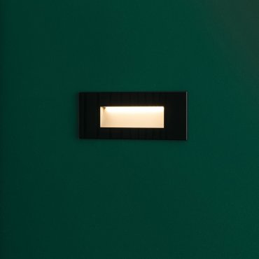 Faro Dart - Wandeinbauleuchte - 19 x x 3,6 x 8 cm - 5W LED inkl. - IP65 - mattschwarz