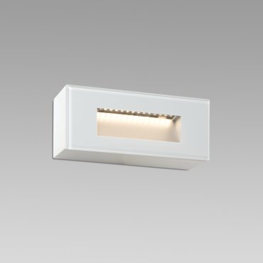 Faro Dart - Wandeinbauleuchte - 19 x x 3,6 x 8 cm - 5W LED inkl. - IP65 - matt weiß