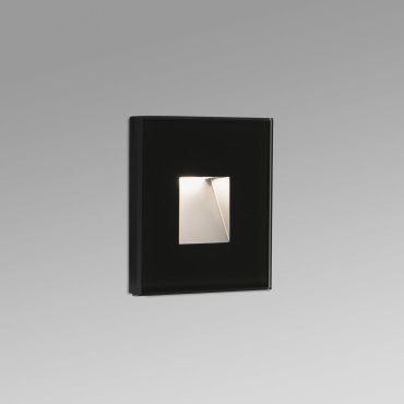 Faro Dart - Wandeinbauleuchte - 8 x 3,6 x 8 cm - 2W LED inkl. - IP65 - mattschwarz