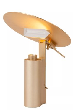 Lucide Fits - Tischleuchte - 25,2 x 20 x 29,5 cm - 8W LED inkl - gold