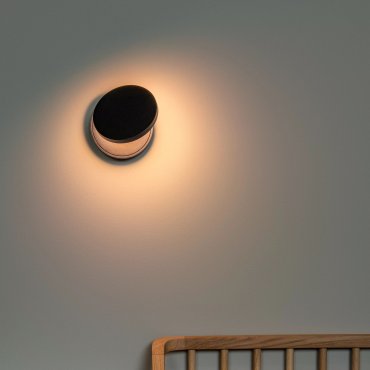 Lucide Ufor - Wandleuchte mit USB-Anschluss - Ø 12 x 15,1 cm - 8W dimmbar bis warm LED inkl - schwarz