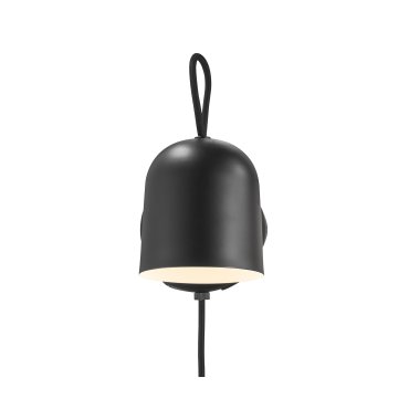 Design for the People Angle GU10 - Wandleuchte mit Schalter und USB-Anschluss - 11 x 17 x 19,1 cm - schwarz