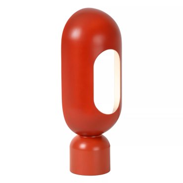 Lucide Barris - Tischleuchte - 12 x 9,8 x 30 cm - terracotta