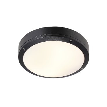 Nordlux Desi 28 - Außenwandleuchte - Ø 27,5 x 7,5 cm - IP44 - schwarz