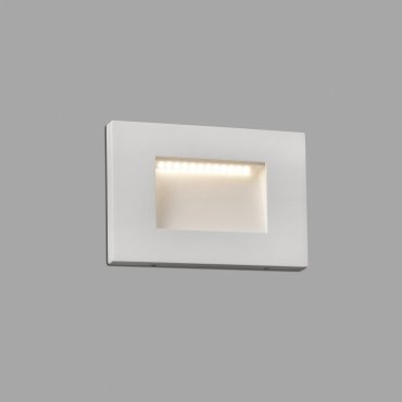 Faro Spark II - Wandeinbauleuchte - 10,5 x 7,5 cm - 5W LED inkl. - IP65 - mattweiß