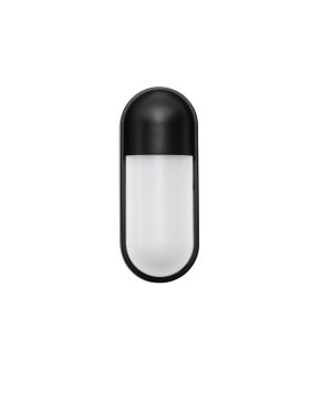 Nova Luce Arrow - Außenwandleuchte - 10 x 24 x 9 cm - 9W LED inkl. - IP65 - dunkel anthrazit