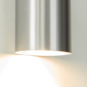 Artdelight Brody - Wandleuchte - Ø 7,2 x 11 cm - 4W LED inkl. - IP54 - Aluminium
