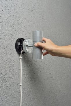 Konstsmide Kabeldurchführung für Wandbeleuchtung - Ø 10,5 x 1,5 cm