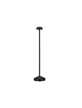 Nova Luce Arion - Gartenpfosten - Ø 11 x 50 cm - 4W LED inkl. - IP65 - dunkel anthrazit