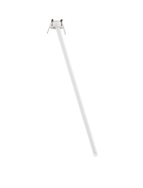 Nova Luce Stilvi - Deckenleuchte - Ø 5 x 64 cm - 4W LED inkl. - Sand Weiß