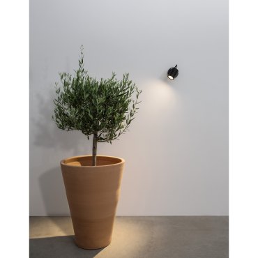 Nova Luce Fend - Außenwandleuchte - 9 x 6,5 x 15 cm - 10W LED inkl. - IP65 - schwarz