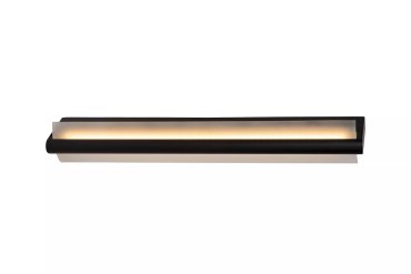 Lucide Wanda - Wandleuchte - 60 x 10,2 x 8,9 cm - 19W LED inkl. - IP44 - schwarz