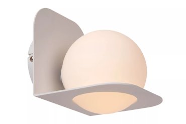Lucide Davy - Wandleuchte - 14 x 16 x 16,7 cm - IP44 - weiß