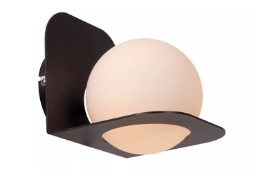 Lucide Davy - Wandleuchte - 14 x 16 x 16,7 cm - IP44 - schwarz