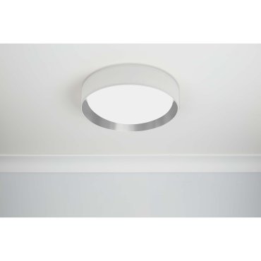 Searchlight Gianna - Deckenleuchte - Ø 50 x 12,5 cm - 25W LED inkl. - silber