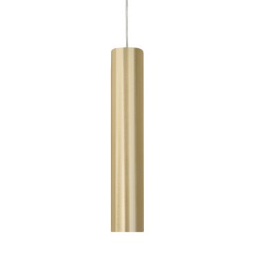 Nova Luce Jazz - Hängeleuchte für Magnetprofilsystem - Ø 3 x 150 cm - 10W LED inkl. - Messing satiniert