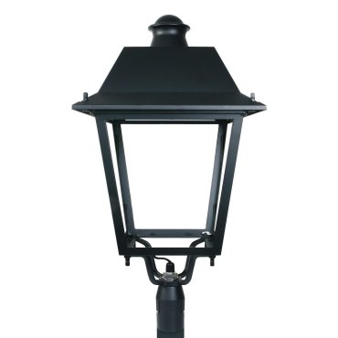 ONE Light LED-Parklaterne - Sockellampe - 42,5 x 42,5 x 82 cm - 60W LED inkl. - IP66 - anthrazit