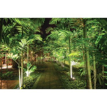 ONE Light Accessories - Kunststoffspieß für Gartenstrahler - Ø 4,5 x 17,2 cm - schwarz