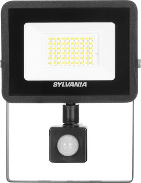 Sylvania Start Flood Flat - Strahler mit Sensor - 15,6 x 20,1 x 5,7 cm - 43W - IP65 - schwarz
